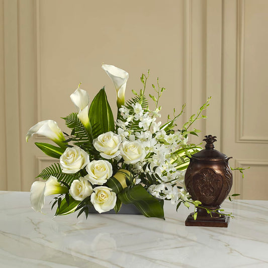At Peace Arrangement –  Sensation Flowers Boutique Inc, Miami FL