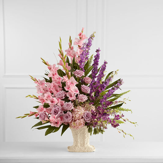 Flowing Garden Arrangement –  Sensation Flowers Boutique Inc, Miami FL