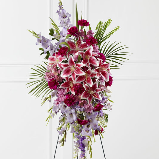 Tender Touch Standing Spray –  Sensation Flowers Boutique Inc, Miami FL