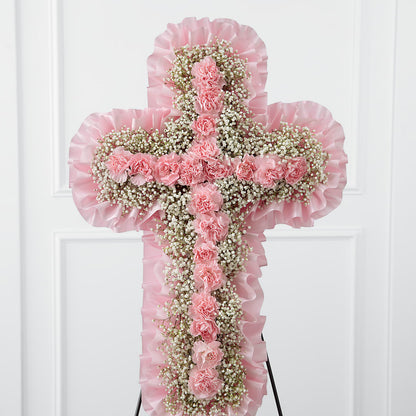 Angel's Cross Easel –  Sensation Flowers Boutique Inc, Miami FL
