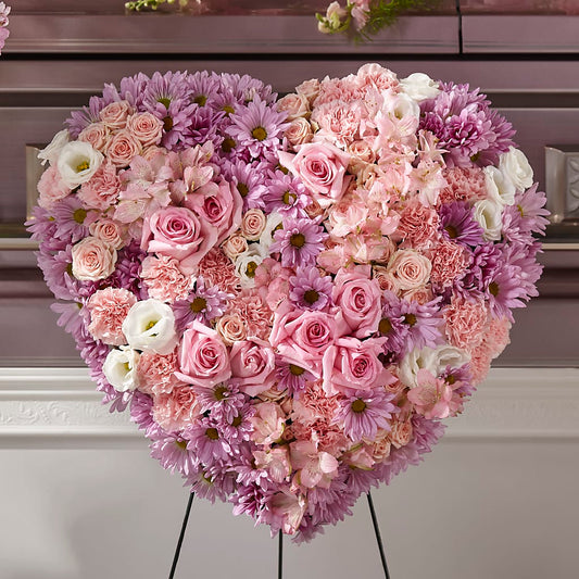 Heaven's Light Heart –  Sensation Flowers Boutique Inc, Miami FL