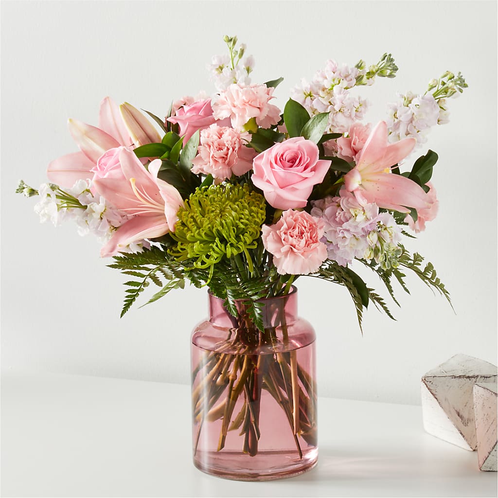 Pretty in Pink Bouquet –  Sensation Flowers Boutique Inc, Miami FL