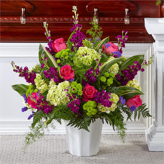 Beautiful Horizons Floor Basket –  Sensation Flowers Boutique Inc, Miami FL
