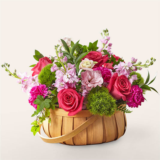 Radiance in Bloom Basket –  Sensation Flowers Boutique Inc, Miami FL