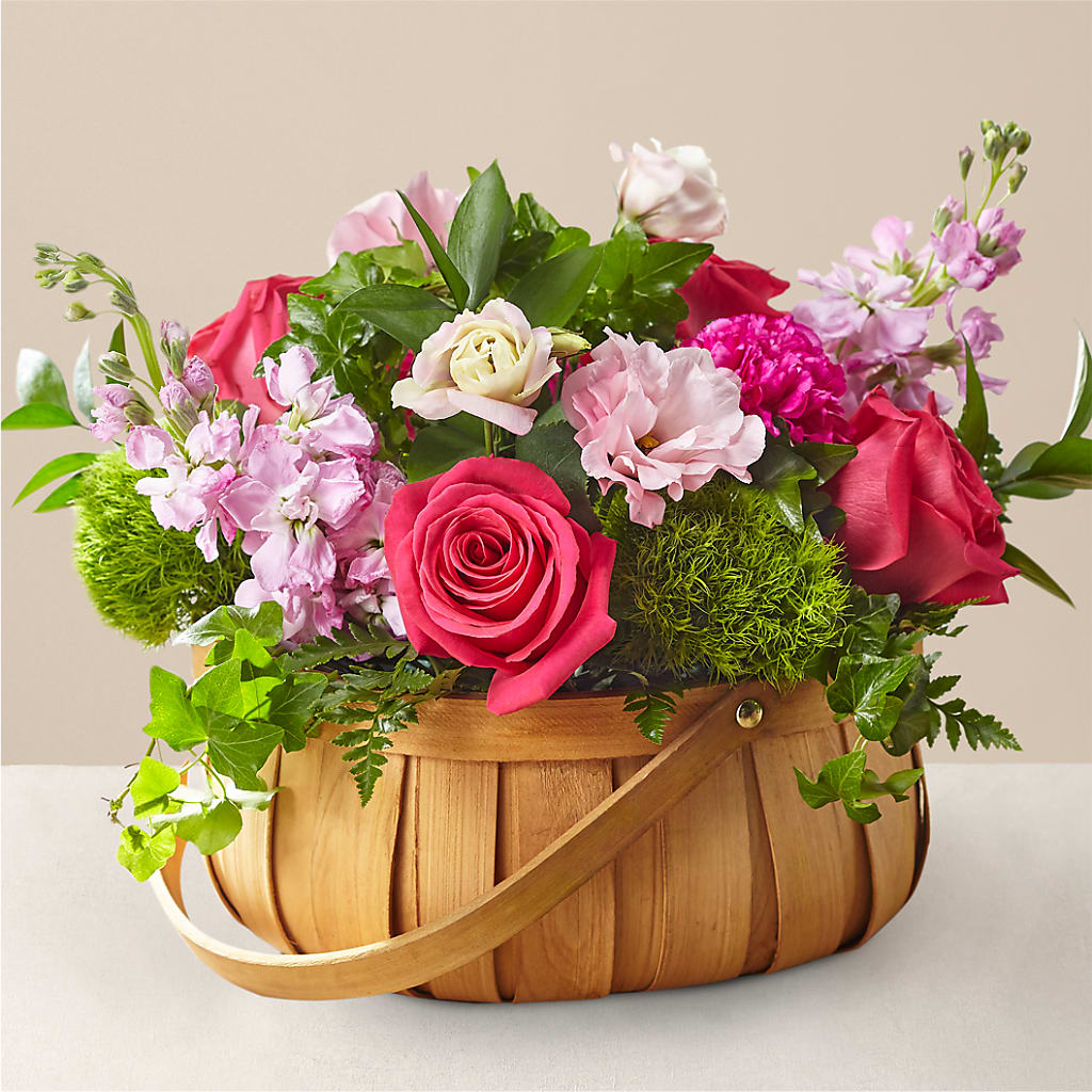 Radiance in Bloom Basket –  Sensation Flowers Boutique Inc, Miami FL