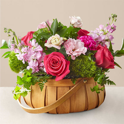 Radiance in Bloom Basket –  Sensation Flowers Boutique Inc, Miami FL