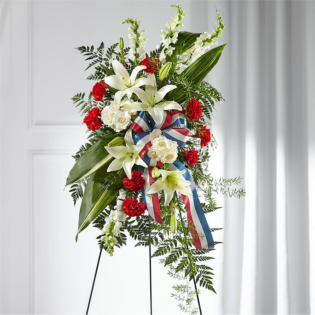 Stars of Life Standing Spray –  Sensation Flowers Boutique Inc, Miami FL