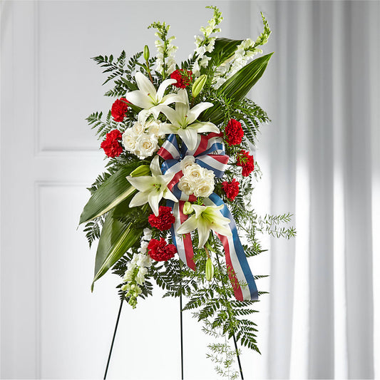 Stars of Life Standing Spray –  Sensation Flowers Boutique Inc, Miami FL