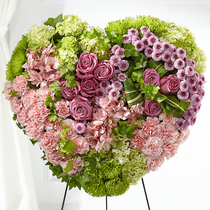 Heartwarming Standing Heart –  Sensation Flowers Boutique Inc, Miami FL
