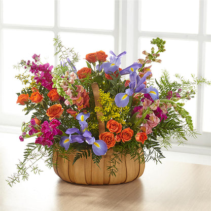 Garden of Life Basket –  Sensation Flowers Boutique Inc, Miami FL
