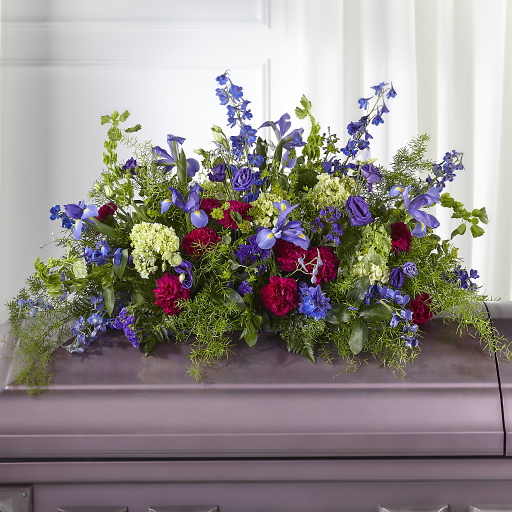 Always Treasured Casket Spray –  Sensation Flowers Boutique Inc, Miami FL