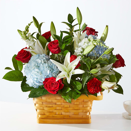 Greater Glory Basket –  Sensation Flowers Boutique Inc, Miami FL