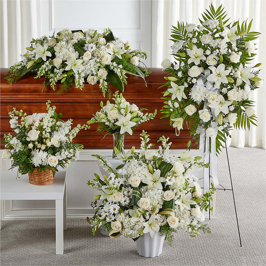 Sincerest Condolences Bundles –  Sensation Flowers Boutique Inc, Miami FL