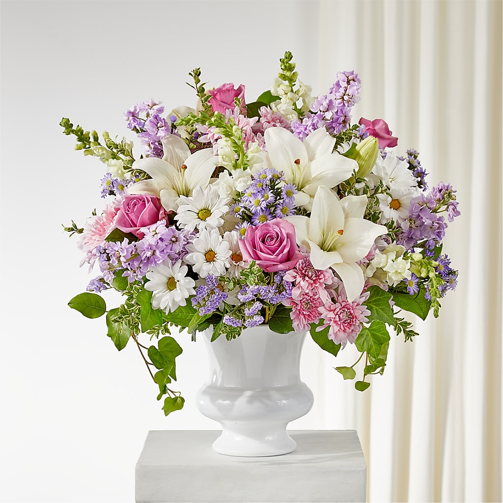Remarkable Life Urn Arrangement –  Sensation Flowers Boutique Inc, Miami FL