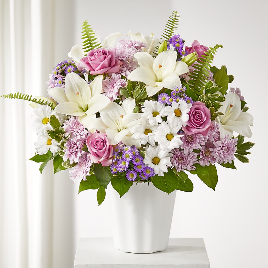 Warmest Thoughts Tabletop Basket –  Sensation Flowers Boutique Inc, Miami FL