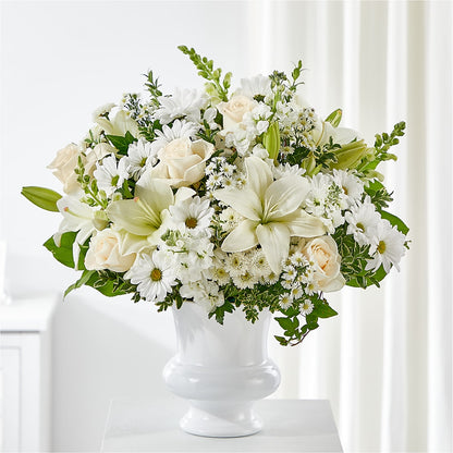 Uplifting Urn Arrangement –  Sensation Flowers Boutique Inc, Miami FL