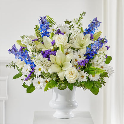 Expressions of Hope Urn Arrangement –  Sensation Flowers Boutique Inc, Miami FL