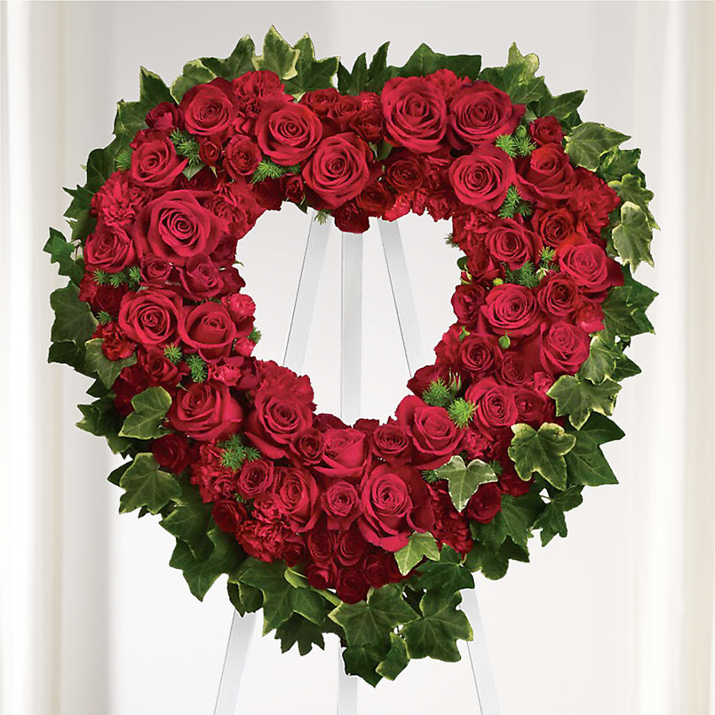 Wholehearted Standing Spray –  Sensation Flowers Boutique Inc, Miami FL