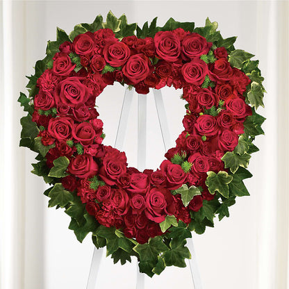 Wholehearted Standing Spray –  Sensation Flowers Boutique Inc, Miami FL