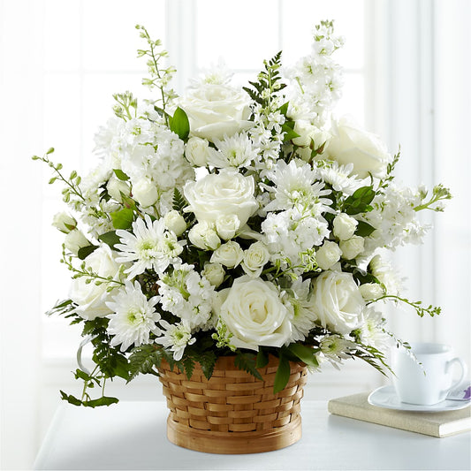 Heartfelt Condolences Arrangement –  Sensation Flowers Boutique Inc, Miami FL