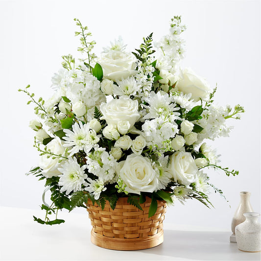 Heartfelt Condolences Arrangement –  Sensation Flowers Boutique Inc, Miami FL