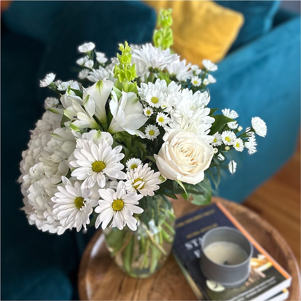 Classic Ivory – A Florist Original –  Sensation Flowers Boutique Inc, Miami FL