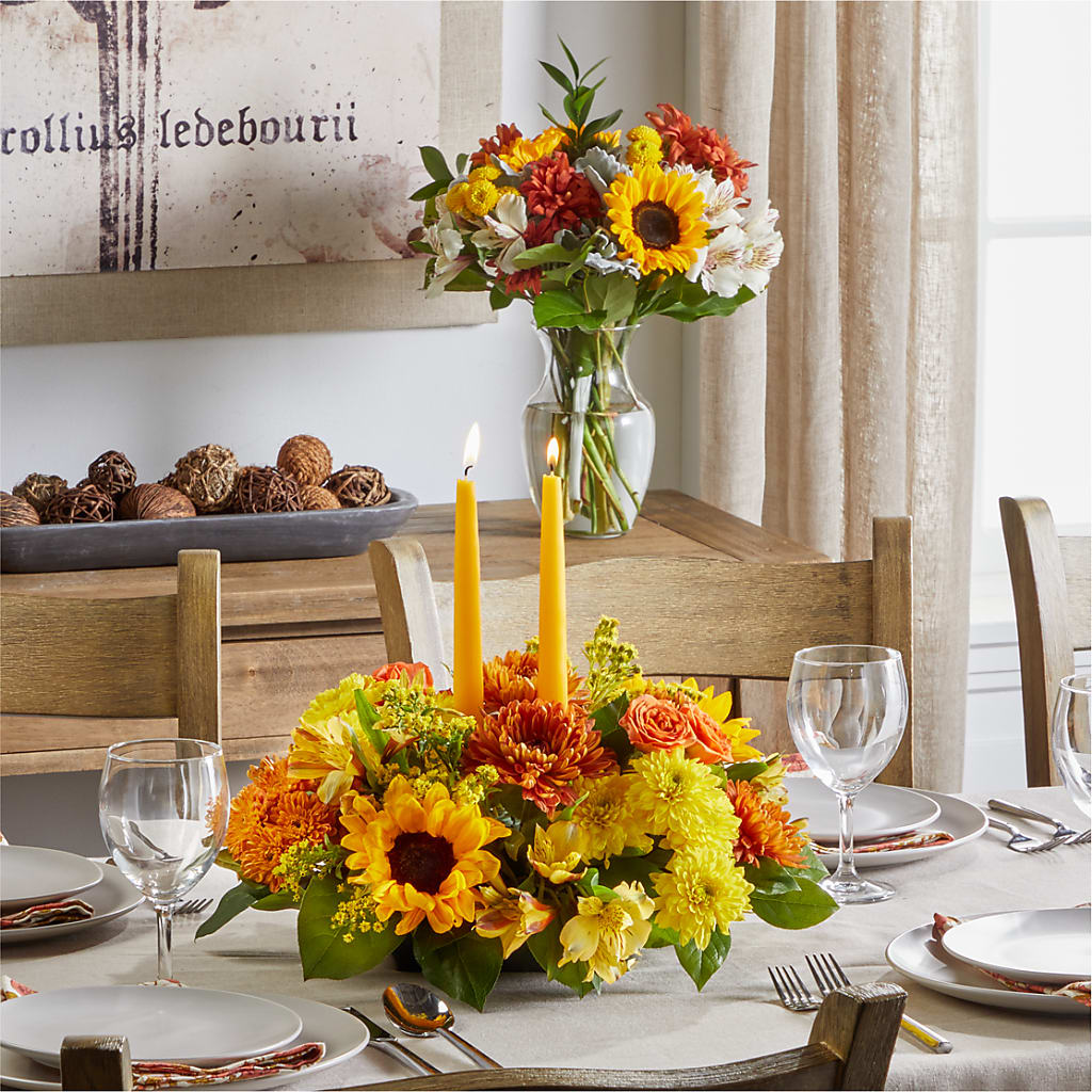 Golden Gathering Bundle –  Sensation Flowers Boutique Inc, Miami FL
