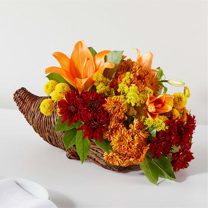 Bouquet of Blessings Cornucopia –  Sensation Flowers Boutique Inc, Miami FL