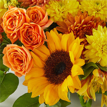 Autumn Harmony Centerpiece –  Sensation Flowers Boutique Inc, Miami FL
