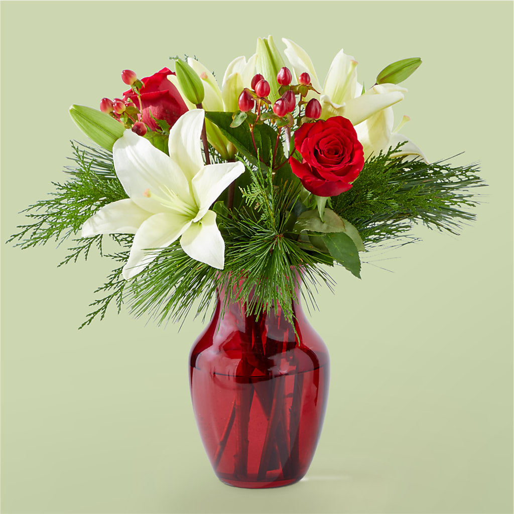 Evergreen Delight Bouquet –  Sensation Flowers Boutique Inc, Miami FL