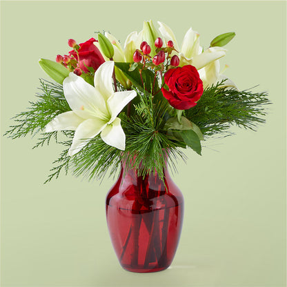 Evergreen Delight Bouquet –  Sensation Flowers Boutique Inc, Miami FL