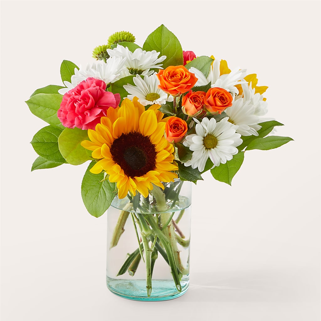 Sun-drenched Blooms Bouquet –  Sensation Flowers Boutique Inc, Miami FL