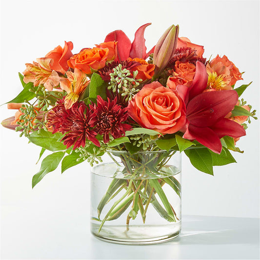 Crimson Leaves Bouquet –  Sensation Flowers Boutique Inc, Miami FL