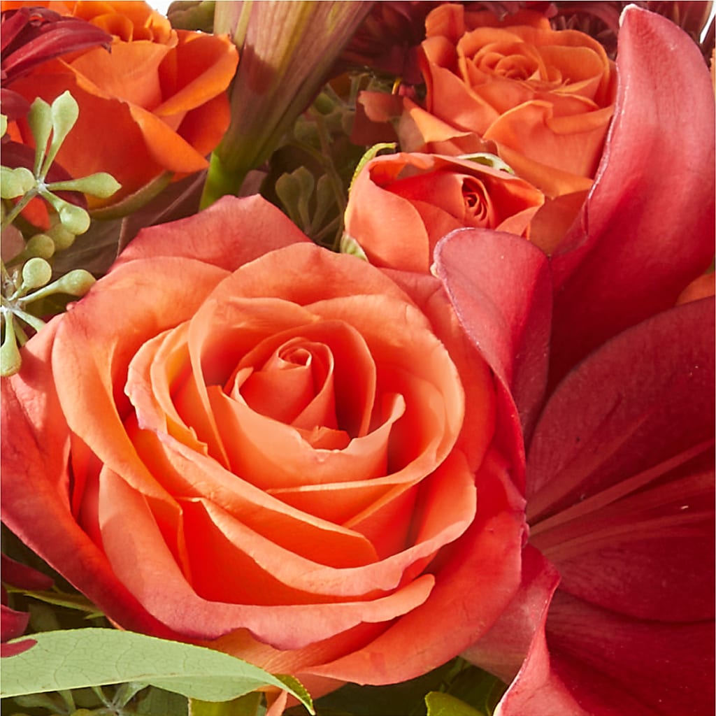 Crimson Leaves Bouquet –  Sensation Flowers Boutique Inc, Miami FL