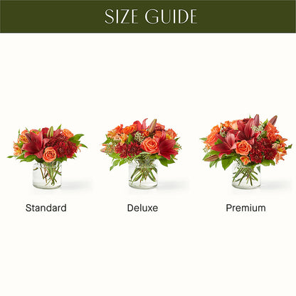 Crimson Leaves Bouquet –  Sensation Flowers Boutique Inc, Miami FL