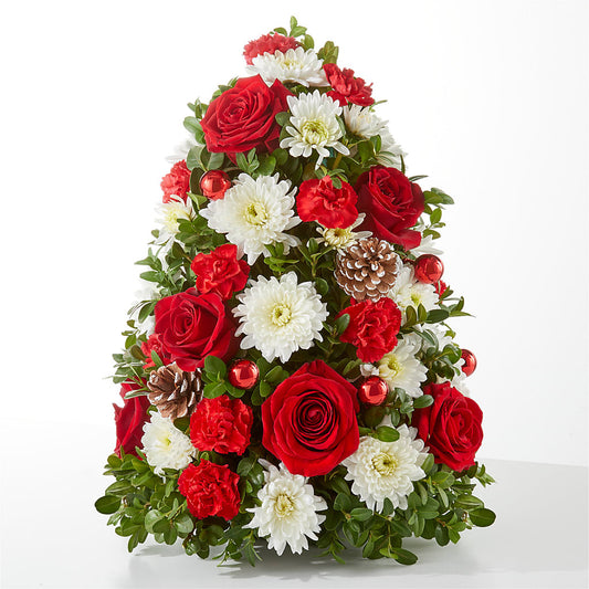 Let It Snow Tree –  Sensation Flowers Boutique Inc, Miami FL