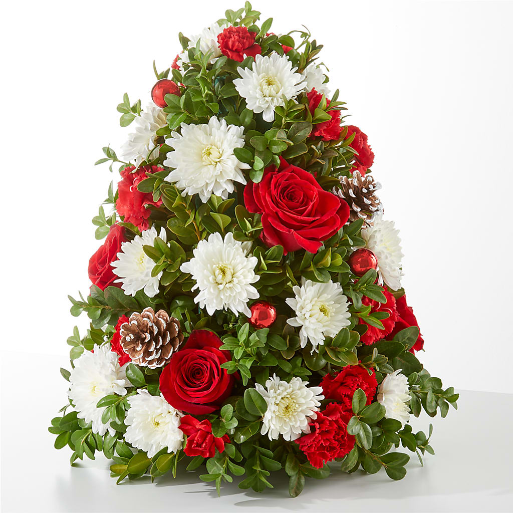 Let It Snow Tree –  Sensation Flowers Boutique Inc, Miami FL