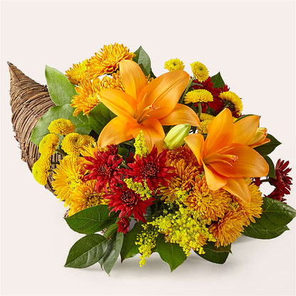 Feast of Color Cornucopia –  Sensation Flowers Boutique Inc, Miami FL