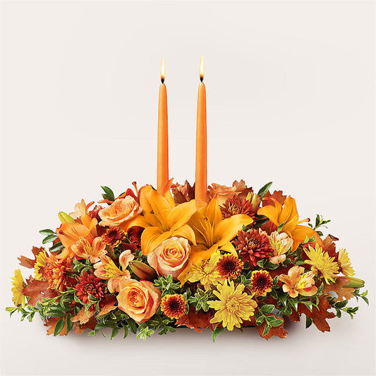 Traditions Centerpiece –  Sensation Flowers Boutique Inc, Miami FL