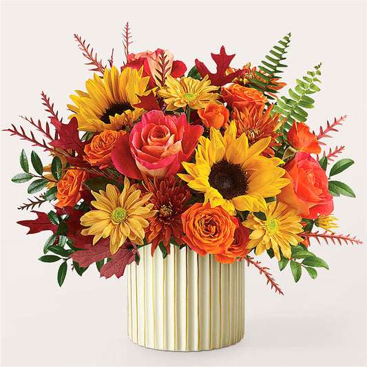 Fall Campfire Bouquet –  Sensation Flowers Boutique Inc, Miami FL