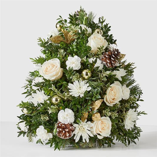 Snowed In Tree –  Sensation Flowers Boutique Inc, Miami FL