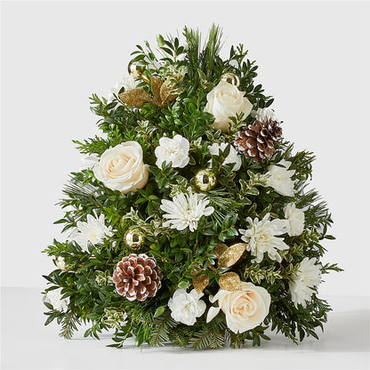 Snowed In Tree –  Sensation Flowers Boutique Inc, Miami FL