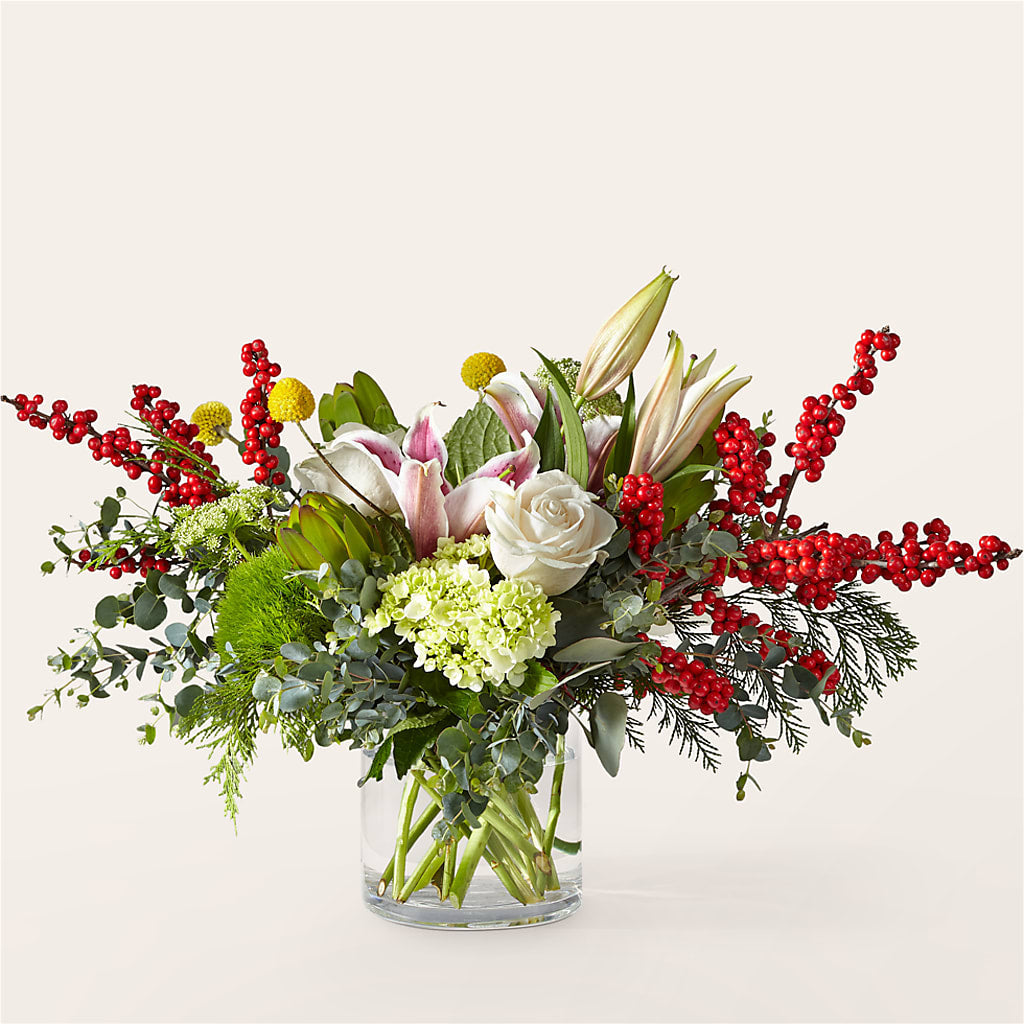 Berry & Bright Bouquet –  Sensation Flowers Boutique Inc, Miami FL