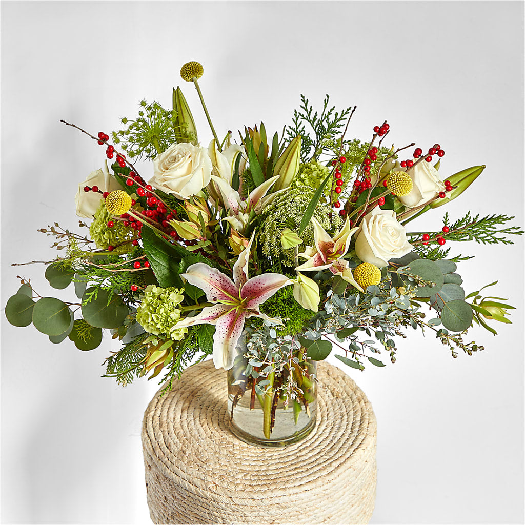 Berry & Bright Bouquet –  Sensation Flowers Boutique Inc, Miami FL