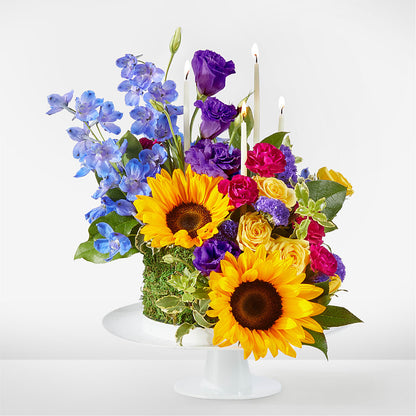 Star of the Day Floral Cake –  Sensation Flowers Boutique Inc, Miami FL