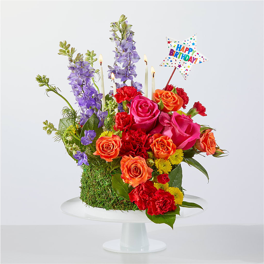 Best Year Yet Floral Cake –  Sensation Flowers Boutique Inc, Miami FL