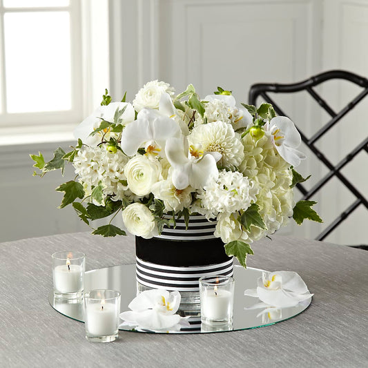 Solemnity Arrangement –  Sensation Flowers Boutique Inc, Miami FL