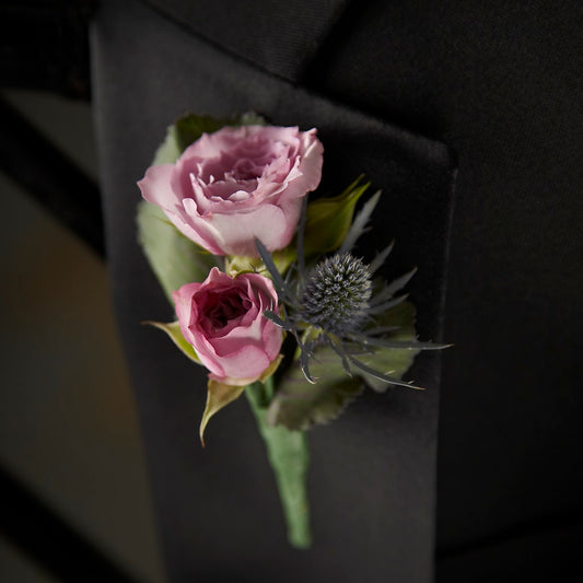 Veronica Boutonniere –  Sensation Flowers Boutique Inc, Miami FL