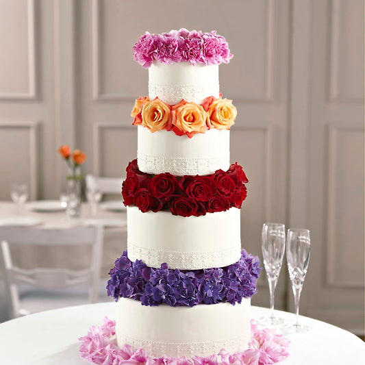 Infinite Love Cake Décor –  Sensation Flowers Boutique Inc, Miami FL