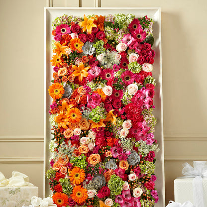 Fresh Picked Floral Wall –  Sensation Flowers Boutique Inc, Miami FL